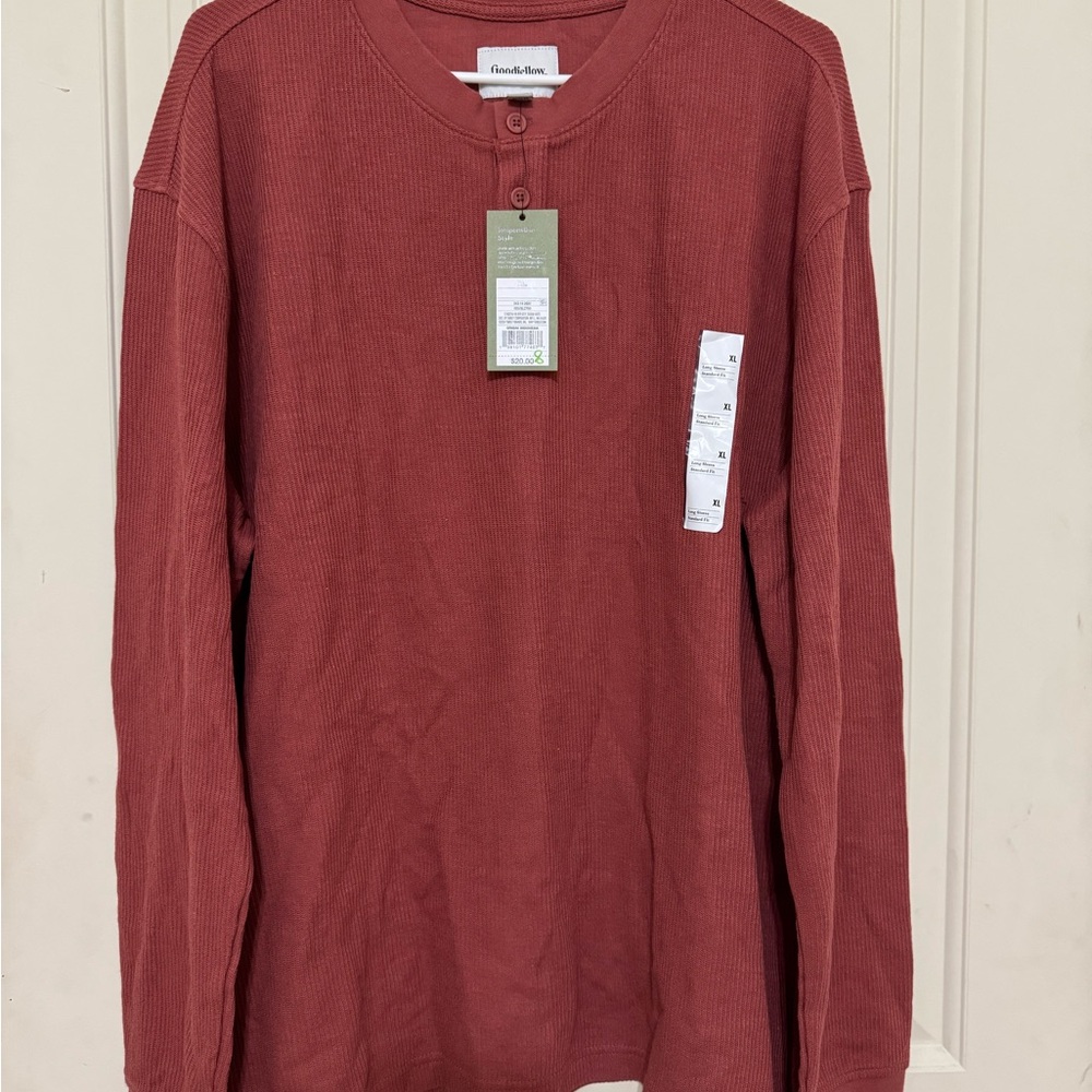 Men's Red Casual Shirt